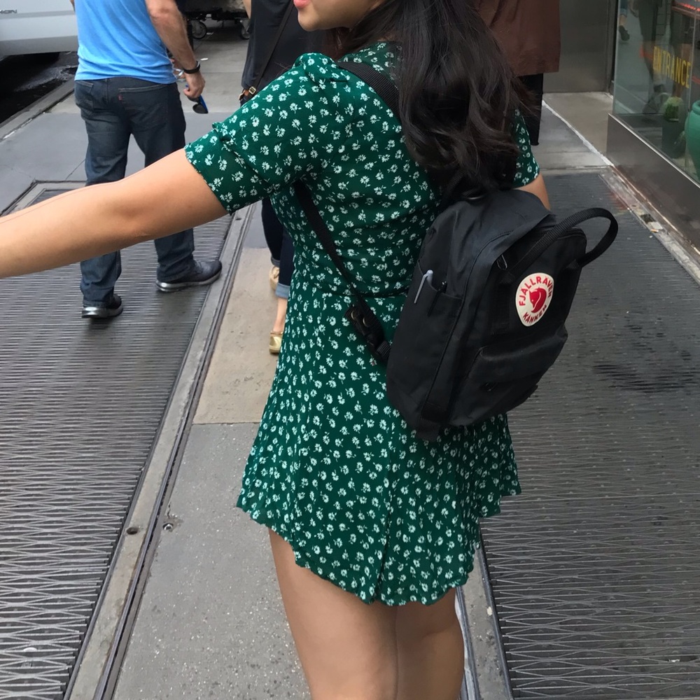 Lucky reformation wrap dress